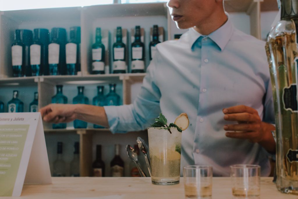 la Barra de Cócteles para Eventos