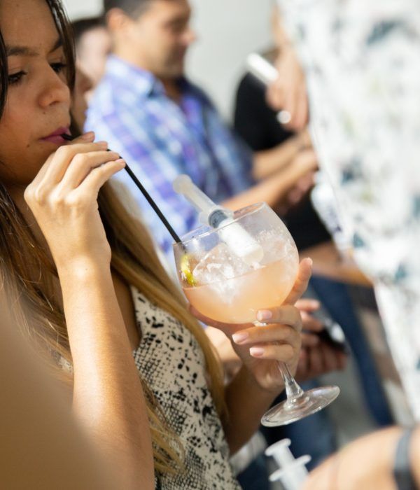 barra de coctelería profesional